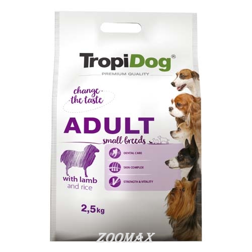 TropiDog Premium Adult Small jaha s ryou