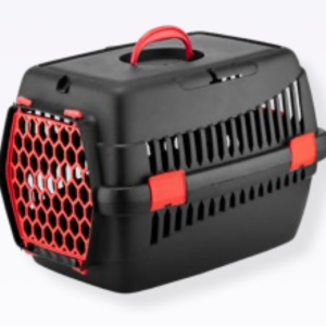 Shop Homepage 26 4DOG Deluxe Prepravka 49x35x32, 5cm - Čierno/červená