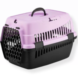 Shop Homepage 27 4DOG Deluxe Prepravka 49x35x32, 5cm - Čierno/fialová