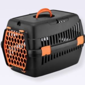 Shop Homepage 29 4DOG Deluxe Prepravka 49x35x32, 5cm - Čierno/oranžová