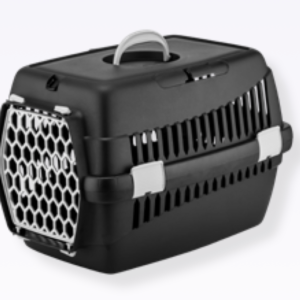 Shop Homepage 25 4DOG Deluxe Prepravka 49x35x32, 5cm - Čierno / sivá